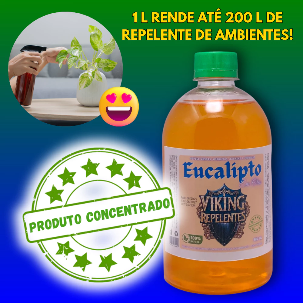 Review Viking Repelentes: O Poder do Eucalipto no Controle Natural de Insetos na #shopee